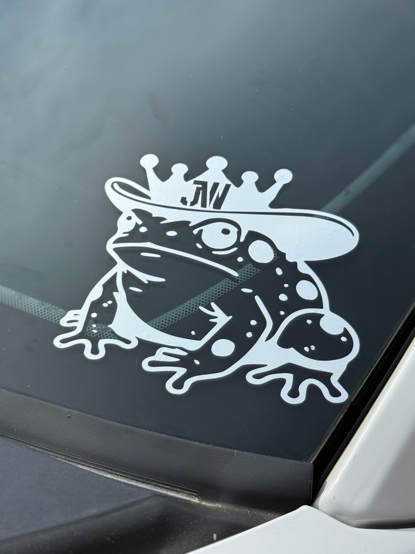Frog JW decal